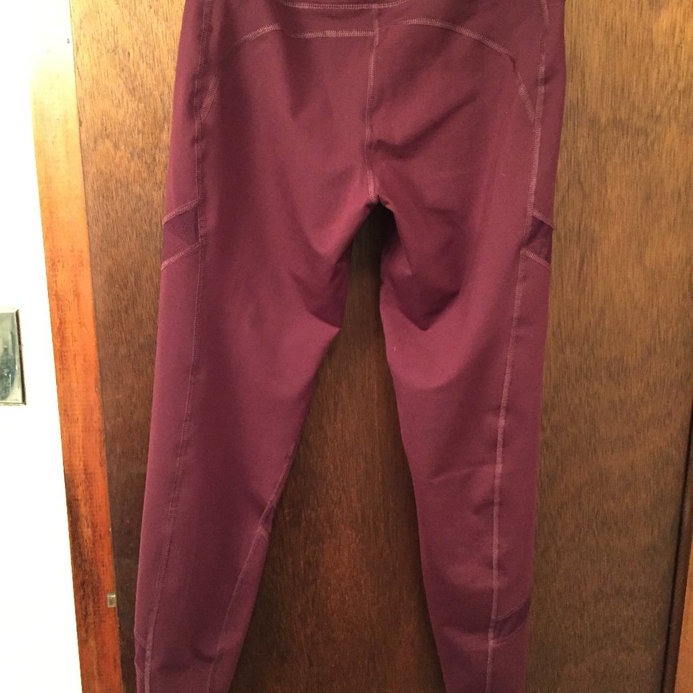 Old Navy Burgundy  Leggings Size Medium